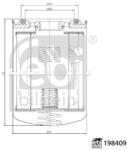 Febi Bilstein Filtru ulei FEBI BILSTEIN 198409 (198409) - automobilus