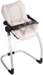 Smoby Scaun de masă cu leagăn și scaun auto Highchair Beige Maxi Cosi&Quinny Smoby 3 în 1 cu centură de siguranță pentru păpușă de 42 cm de la 3 ani (SM240245)