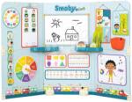 Smoby Școală cu clasă pentru preșcolari cu două părți School Smoby Jocul de-a profesorul și elevul cu jocuri educative și activități 32 de accesorii de la 3 ani (SM380103)