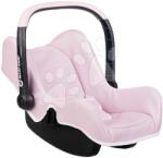 Smoby Scaun de mașină cu centură de siguranță Seat Pink Maxi Cosi&Quinny Smoby pentru păpușă de 42 cm cu spațiu de depozitare cu mâner reglabil de la 3 ani (SM240241)