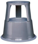 WEDO Gurulós Acél Zsámoly - Sötétszürke, 150 kg teherbírás