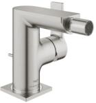 GROHE Baterie bideu monocomanda, marimea S, cu ventil pop-up, crom mat (supersteel), Grohe Allure 24160DC1 24160DC1 (24160DC1)
