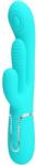 Pretty Love Pretty Love - Shania Háromrétű Nyúl Multifunkcionális Vibrátor 3 Az 1-ben Kék (d-242470)