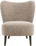 Actona Бежово кресло от букле Elmont - Actona (0000101225)