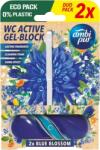 Ambi Pur Ambipur aktív wc gél blokk 2x45g blossom