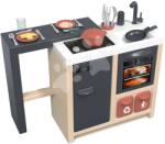 Smoby Játékkonyha sziget Kitchen Island 360° Smoby körbejárható nyitható sütővel és tárolókkal 23 kiegészítővel (SM312601)