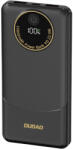 Dudao K12 Power Bank - 10000mAh PD22.5W - 2x USB-A + USB-C - Fekete (K12)