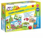 Kid Art Kid Art: Învață cifrele cu plastilină (DIY DBN 123)
