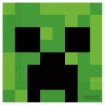 Procos Minecraft: Șervețele cu model creeper - 20 buc (95443)