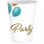 Godan Pahar de hârtie cu inscripția „Party, 250 ml - set de 6 bucăți (PG KPAR)