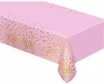 Godan Beauty&Charm: Față de masă cu buline aurii - pink, 137 x 183 cm (SH OFGR)