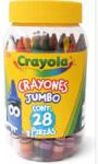 Crayola Crayola: Creioane cerate gigant, în cutie de plastic - 28 bucăți (52 3037)