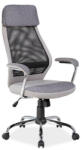 SIGNAL MEBLE Q-336 Ergonomikus Hálós Forgószék Szürke (SIG-OBRQ336SZ)