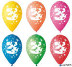  Léggömb, 26 cm, számos, 3 (11-PRINT3) - alter