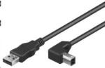 PremiumCord USB Átalakító Fekete 50cm ku2ab05-90 (ku2ab05-90)