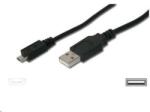 PremiumCord USB Micro USB Átalakító Fekete 1m ku2m1f (ku2m1f)