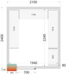 TEFCOLD CR210x240x212NF