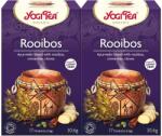 YOGI TEA 2x Bio rooibos tea készlet, 17 tasak, 30.6 g