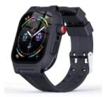 SHELLBOX műanyag keret (szilikon szíj, erős ütésállóság, IP68 vízálló + kijelzővédő üveg) SÖTÉTKÉK Apple Watch Series 9 45mm / (GP-143243) - aqua