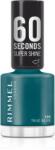 Rimmel 60 Seconds Super Shine körömlakk árnyalat 104 True Blue 8 ml