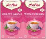 YOGI TEA 2x Bio női egyensúly tea készlet, 17 tasak, 30.6 g