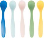 Badabulle Baby Spoons kiskanál 4 m+ 5 db