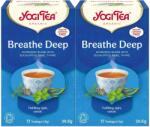 YOGI TEA 2x Bio Breathe Deep tea készlet, 17 tasak, 30.6 g