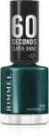 Rimmel 60 Seconds Super Shine körömlakk árnyalat 105 Evergreen 8 ml