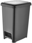 Dünya Plastik Slim pedálos szemetes Antracit 10L (01041)
