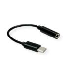 Valueline Adapter Type-C - 3, 5mm Jack, M/F, 0, 13m (12.99. 3214-10) (12.99.3214-10)