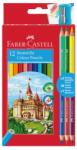 Faber-Castell Creioane colorate Faber-Castell FC110312, 12+3 Culori Eco (FC110312)