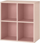 Leziter Boxie Nyitott Fali Szekrény - 80x80x37 cm, Pink