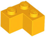LEGO® Alkatrészek (Pick a Brick) Világos narancssárga 1X2X2 sarokelem 6034175 (6034175)