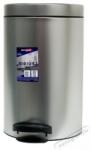 Eurogold SIRIUS 14l 40x25cm ezüst pedálos szemetes