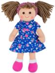 Bigjigs Toys Papusa moale Bigjigs - Holy, 25 cm (BJD057)