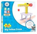 Bigjigs Toys Jucarie din lemn pentru copii Bigjigs - Macara (BJT175)