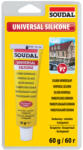 Soudal Univerzális szilikon, átlátszó 60ml 120032 (120032)