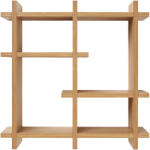 House Nordic Olsberg fali polc tölgyfa furnér, natúr, 40x12x40 cm (4292061) - homelux