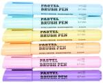 KOH-I-NOOR Marker Evidentiator Gros Koh-I-Noor, Varf Pensula, Grosime 3-7 mm, 6 Culori (KH-K2409-06)