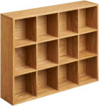 House Nordic Soria fali polc tölgyfa/tölgyfa furnér, natúr, 39x11x51 cm (4293035) - geminiduo