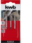 kwb Menetfúró kézi készlet M06 x 1.0 - 3 db-os HSS - KWB (49443306)