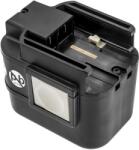 Cameron Sino Akkumulátor Milwaukee PES7.2T, Atlas Copco PES7.2T, 7, 2 V, 3, 3 Ah, Ni-Mh akkumulátorokhoz (CS-MKE720PX)