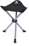 Zulu Outdoor Tripod kis kemping szék fekete