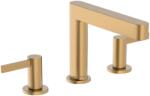 Hansgrohe Finoris Mosdócsaptelep 110, Push-Open lefolyógarnitúrával, Szálcsiszolt Bronz 76033140 (76033140)