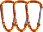 Zulu S 3-pack segéd karabiner narancs