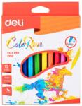 Deli Carioci 12 culori/set ColoRun DELI (DLEC10000)