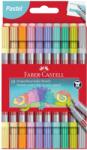 Faber-Castell Carioci cu 2 capete, 10 culori/set pastel, FABER-CASTELL (FC151112)