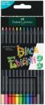 Faber-Castell Creioane colorate 12 buc/set Black Edition FABER-CASTELL (FC116412)