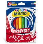 CARIOCA Carioci, varf 6 mm, 10 culori/set CARIOCA Magic Erasable (CA-43182)