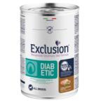 Exclusion Diabetic Pork & Sorghum konzerv kutyák számára 400 g